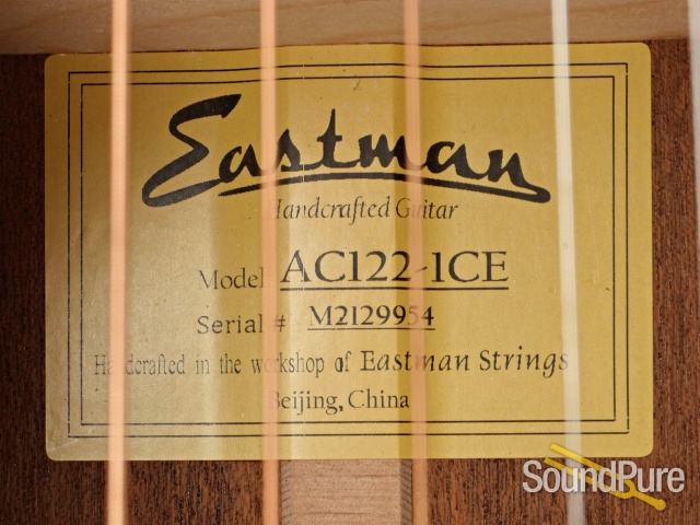 Eastman AC122-1CE Acoustic Guitar #M2129954 — image 2