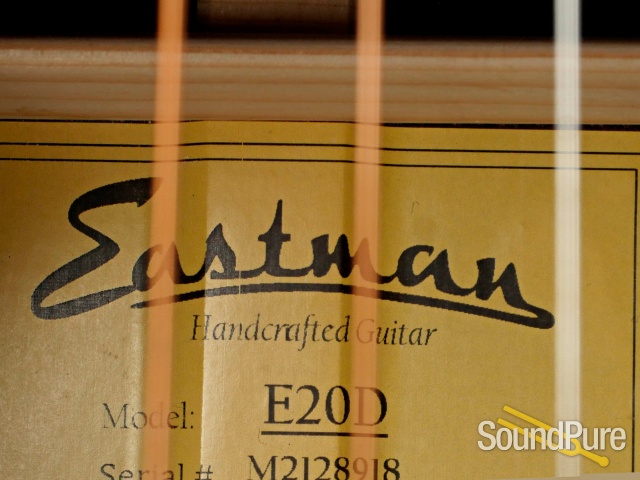 Eastman E20D Adirondack/Rosewood Acoustic #M2128918 — image 2
