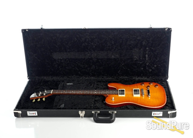 Tuttle Deluxe T Ice Tea Electric Guitar #3 - Used — image 4