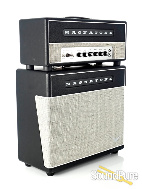Magnatone Super 15 Head & 12" Cab w/ Covers - Used — image 1