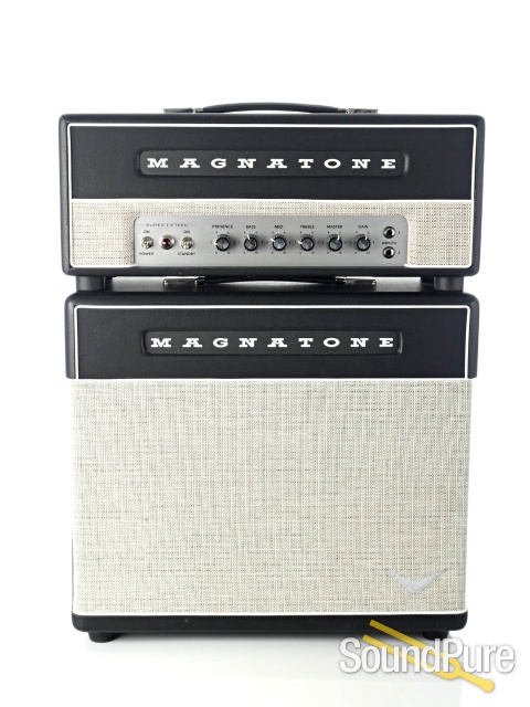 Magnatone Super 15 Head & 12" Cab w/ Covers - Used — image 2
