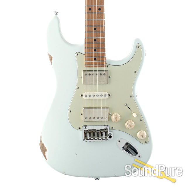 Suhr Ian Thornley Sig. Classic S Antique Sonic White #68933 — image 1