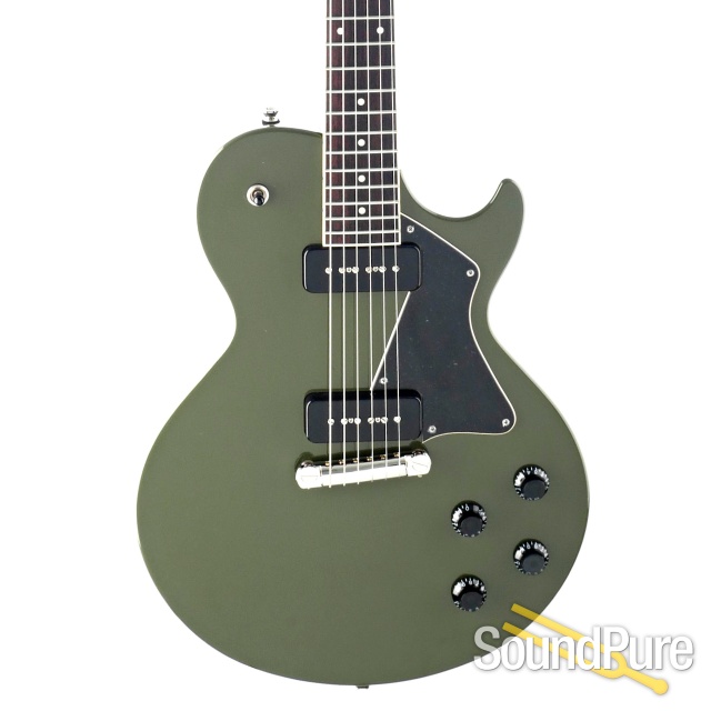 Collings 290 Olive Drab Electric Guitar #290221730 — image 1