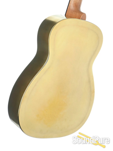 National Raw 14 Fret Brass Resonator Guitar #24375 — image 2