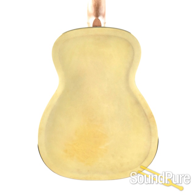 National Raw 14 Fret Brass Resonator Guitar #24375 — image 5