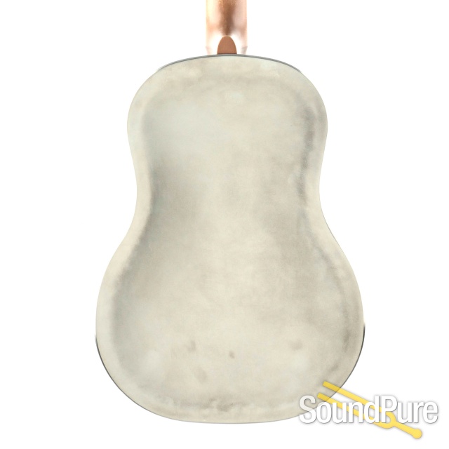 National Raw German Silver Resonator Guitar #24429 — image 5