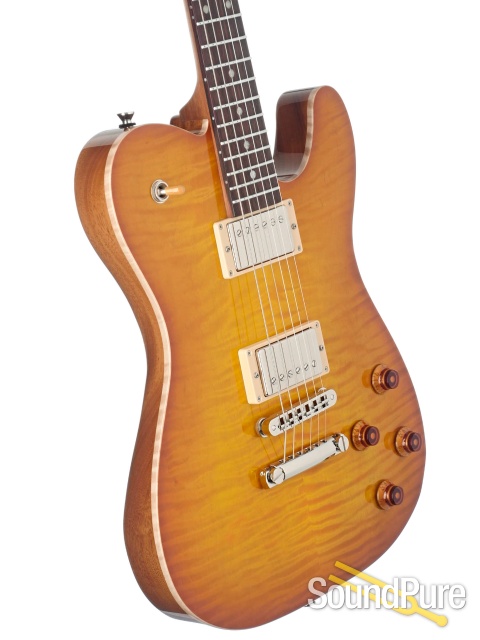 Tuttle Deluxe Iced Tea Nitro Electric Guitar #4 — image 2