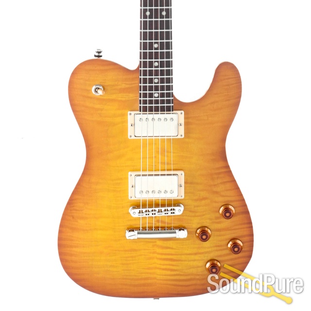 Tuttle Deluxe Iced Tea Nitro Electric Guitar #4 — image 1