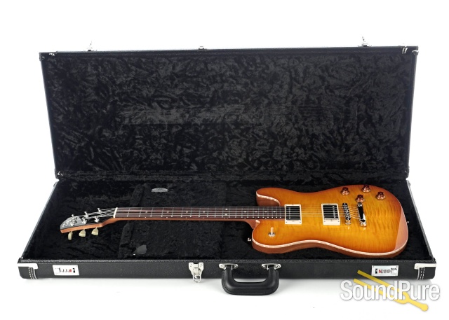 Tuttle Deluxe Iced Tea Nitro Electric Guitar #4 — image 4