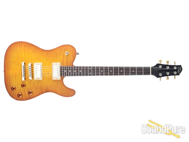 Tuttle Deluxe Iced Tea Nitro Electric Guitar #4 — image 8
