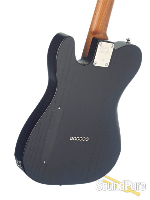 Tuttle Custom Classic T Black Electric Guitar #738 — image 3