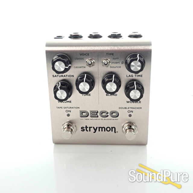 Strymon Deco Tape Saturation and Doubletracker V2 Pedal
