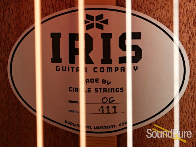 Iris OG Sitka/Mahogany Sunburst Acoustic Guitar #411 — image 2