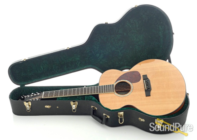 Morgan 12 String Bearclaw/Mahogany Guitar #765 - Used — image 5