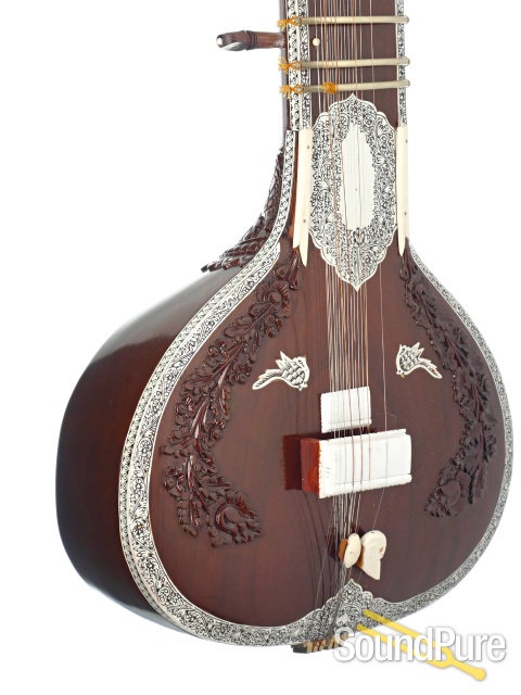 Kanai Lal & Sons Sitar #1 Deluxe - Used — image 2