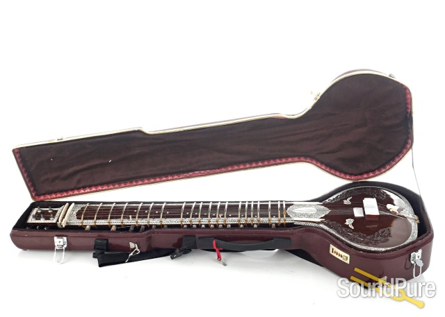 Kanai Lal & Sons Sitar #1 Deluxe - Used — image 4