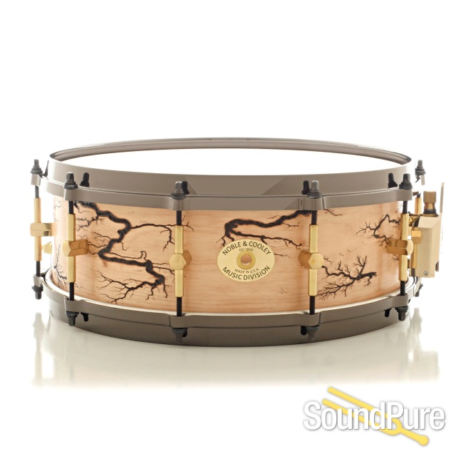 Noble & Cooley 5x14 SS Classic Maple Snare Drum-Fractal Used — image 1