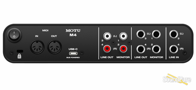 Motu M4 Muilti-channel Interface | Soundpure.com