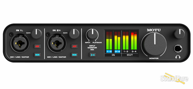 Motu M4 Muilti-channel Interface | Soundpure.com