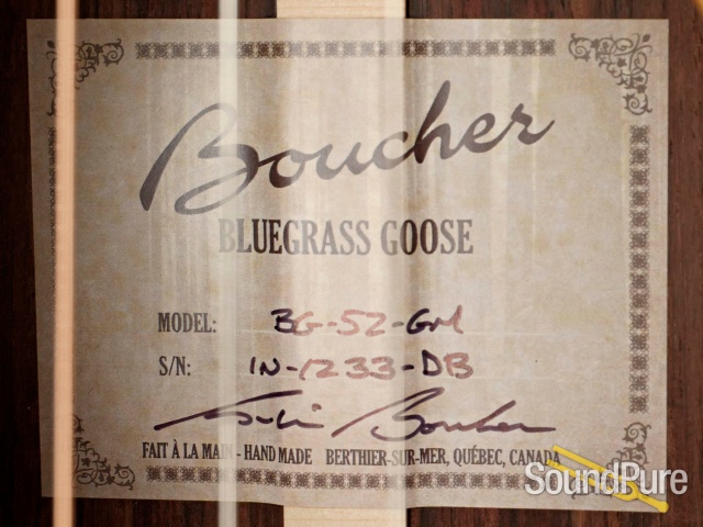 Boucher BG-52-GM Adirondack/EIR Dreadnought #IN-1233-DB — image 2