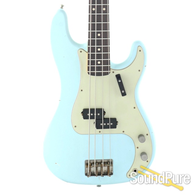 Nash PB-63 Sonic Blue Electric Bass Guitar #SND-190