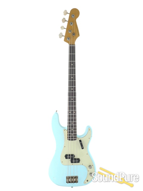 Nash PB-63 Sonic Blue Electric Bass Guitar #SND-190 — image 8