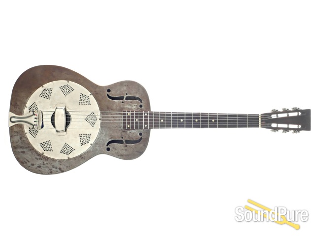 1934 National Duolian Acoustic Guitar #E7409 - Used — image 8