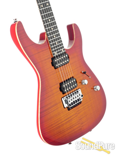 Anderson Angel Cherry Burst Guitar #06-28-22P - Used — image 3