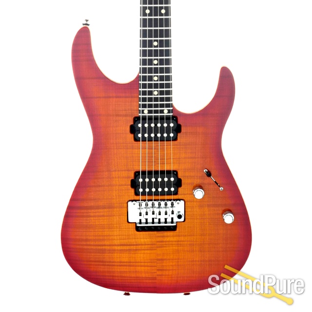 Anderson Angel Cherry Burst Guitar #06-28-22P - Used — image 1