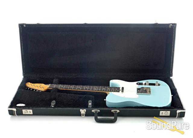 Tuttle Standard Classic T Sonic Blue Guitar #STD-185 - Used — image 4
