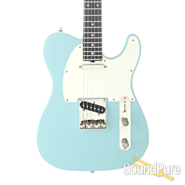 Tuttle Standard Classic T Sonic Blue Guitar #STD-185 - Used — image 1