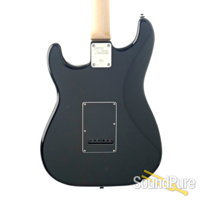 Tuttle Classic S Black Nitro Electric Guitar #748 — image 5