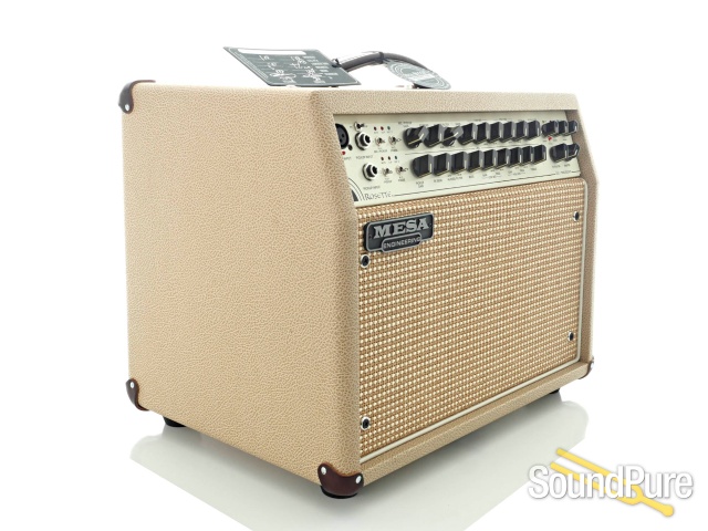 Mesa Boogie Acoustic Rosette 300 2x8 Combo Amp Brit Tan Crm — image 2