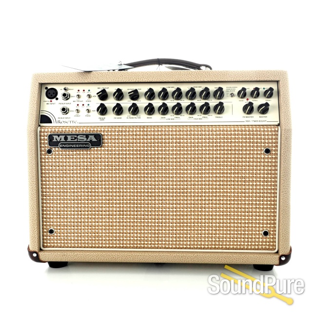 Mesa Boogie Acoustic Rosette 300 2x8 Combo Amp Brit Tan Crm — image 1