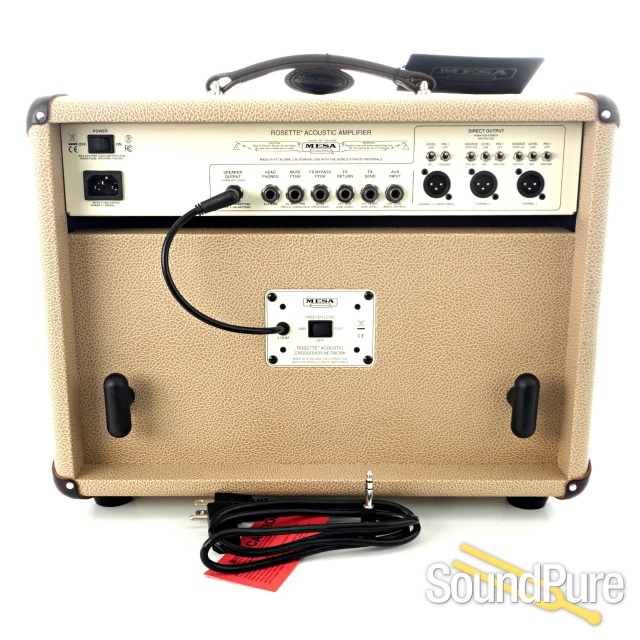 Descuido Permuta Inspirar Mesa Boogie Acoustic Rosette 300 2x8 Combo Amp Brit Tan Crm