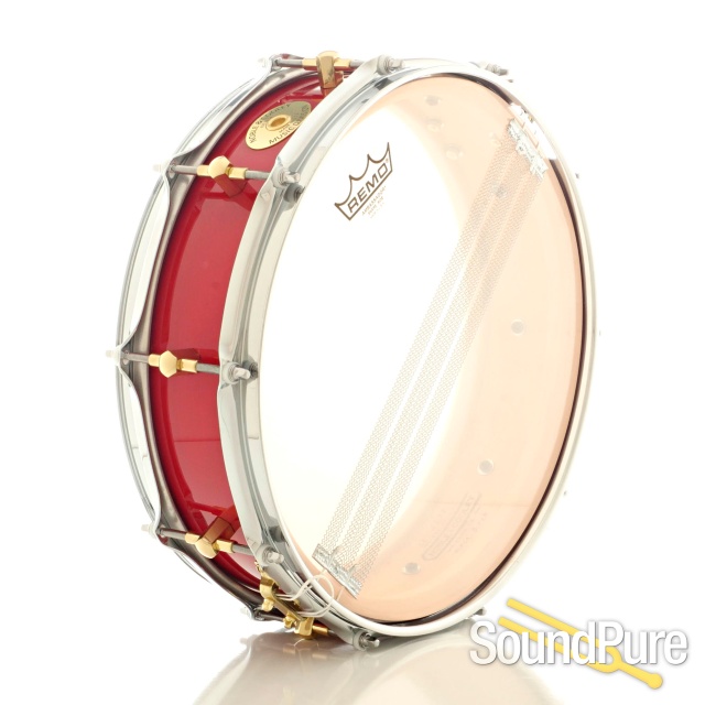 Noble & Cooley 3 7/8x14 SS Classic Black Birch Snare Drum Re — image 3