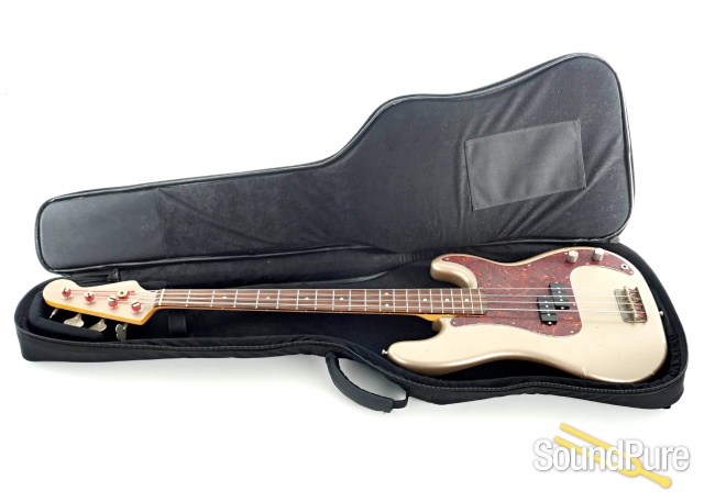 Nash PB-63 Shoreline Gold Electric Bass #SND-137 - Used — image 4