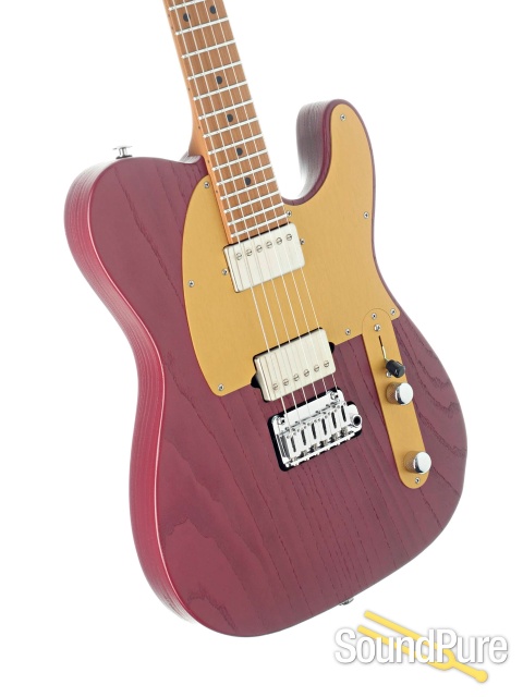Suhr Andy Wood HH Signature Modern T Iron Red #68928 — image 3