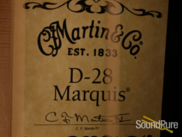 Martin D-28 Marquis Acoustic Guitar #1056911 - Used — image 2