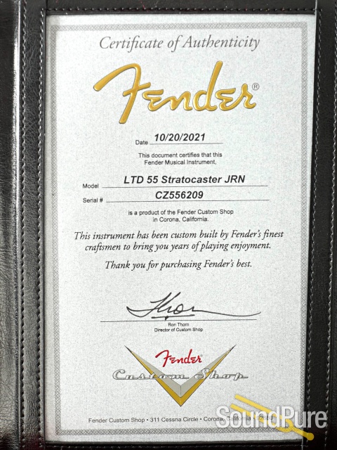 Fender CS LTD '55 Strat Journeyman #CZ556209 - Used — image 5