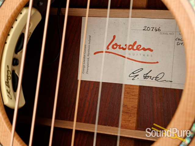 Lowden FM-35 Sitka/Cocobolo Acoustic Guitar #20746 - Used — image 2