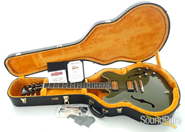 Gibson Custom Shop '61 ES-335 Olive Drab #CME101273 - Used — image 6