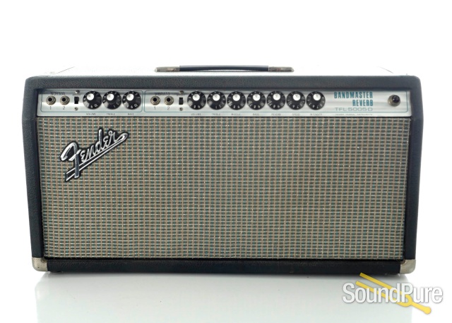 1971 Fender Bandmaster Reverb Head TFL5005D #A51557 - Used — image 1