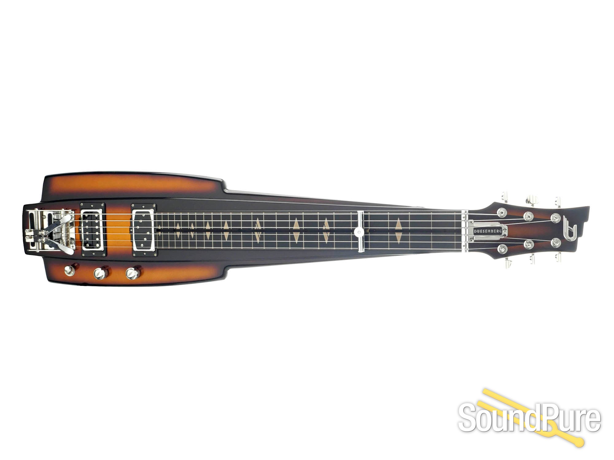 Duesenberg Fairytale Gold Burst Lap Steel Guitar 211593