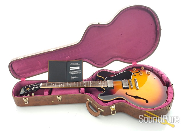 Gibson 335 '59 Reissue Semi-Hollow Guitar #A99053 - Used — image 5