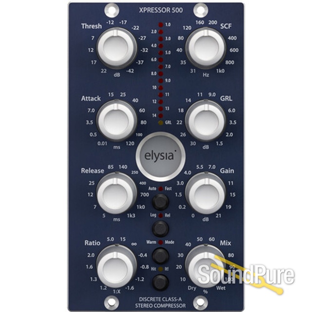 Elysia Xpressor 500-Series Stereo Compressor — image 1