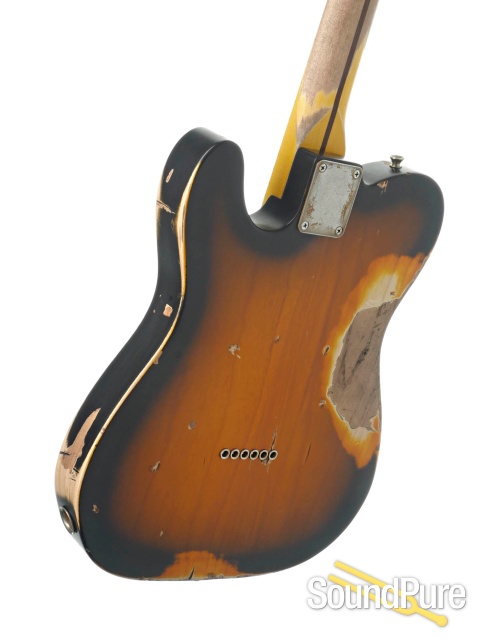 Nash T-52 2-Tone Burst Heavy Relic Electric Guitar #SND-194 — image 3