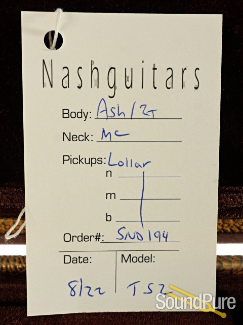 Nash T-52 2-Tone Burst Heavy Relic Electric Guitar #SND-194 — image 6