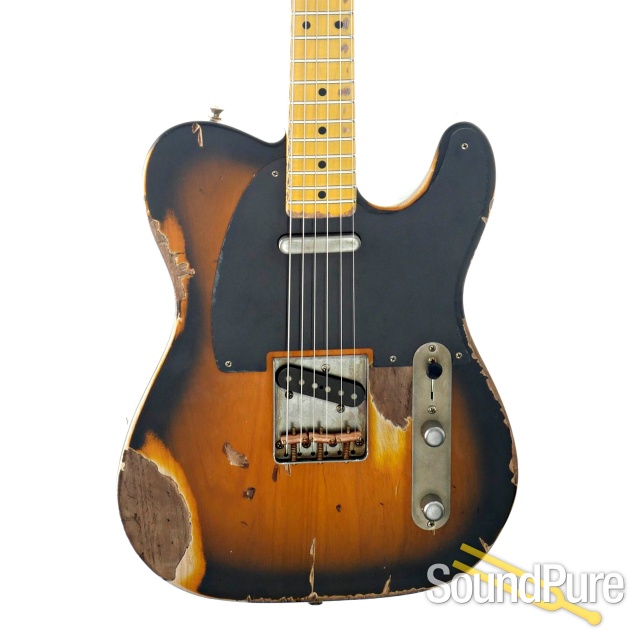 Nash T-52 2-Tone Burst Heavy Relic Electric Guitar #SND-194 — image 1