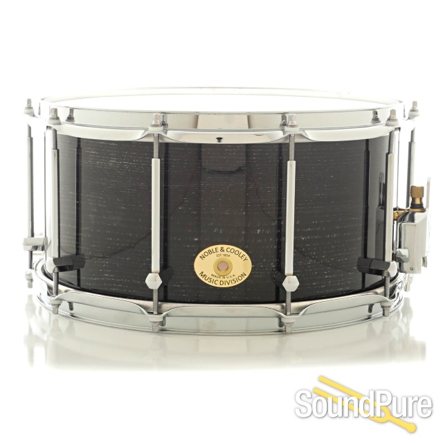 Noble & Cooley 7x14 Classic SS Ash Snare Drum-Silver Vein — image 1